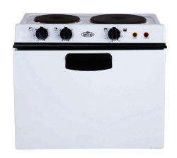 Belling Baby 121R Electric Tabletop Cooker - White
